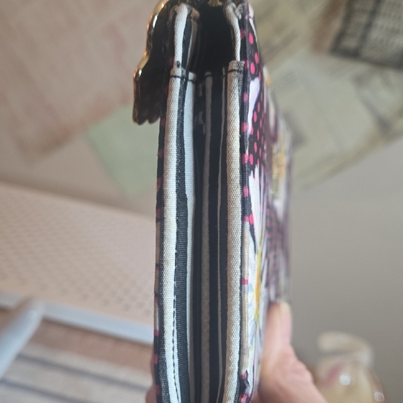 Betsey Johnson Floral Polka Dot Women's Wallet - Picture 7 of 9